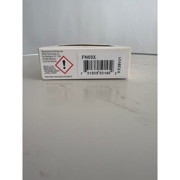 KISS VOGUISH FANTASY SHORT GEL NAILS BLUE PINK WHITE BRAND NEW - Picture 5 of 5